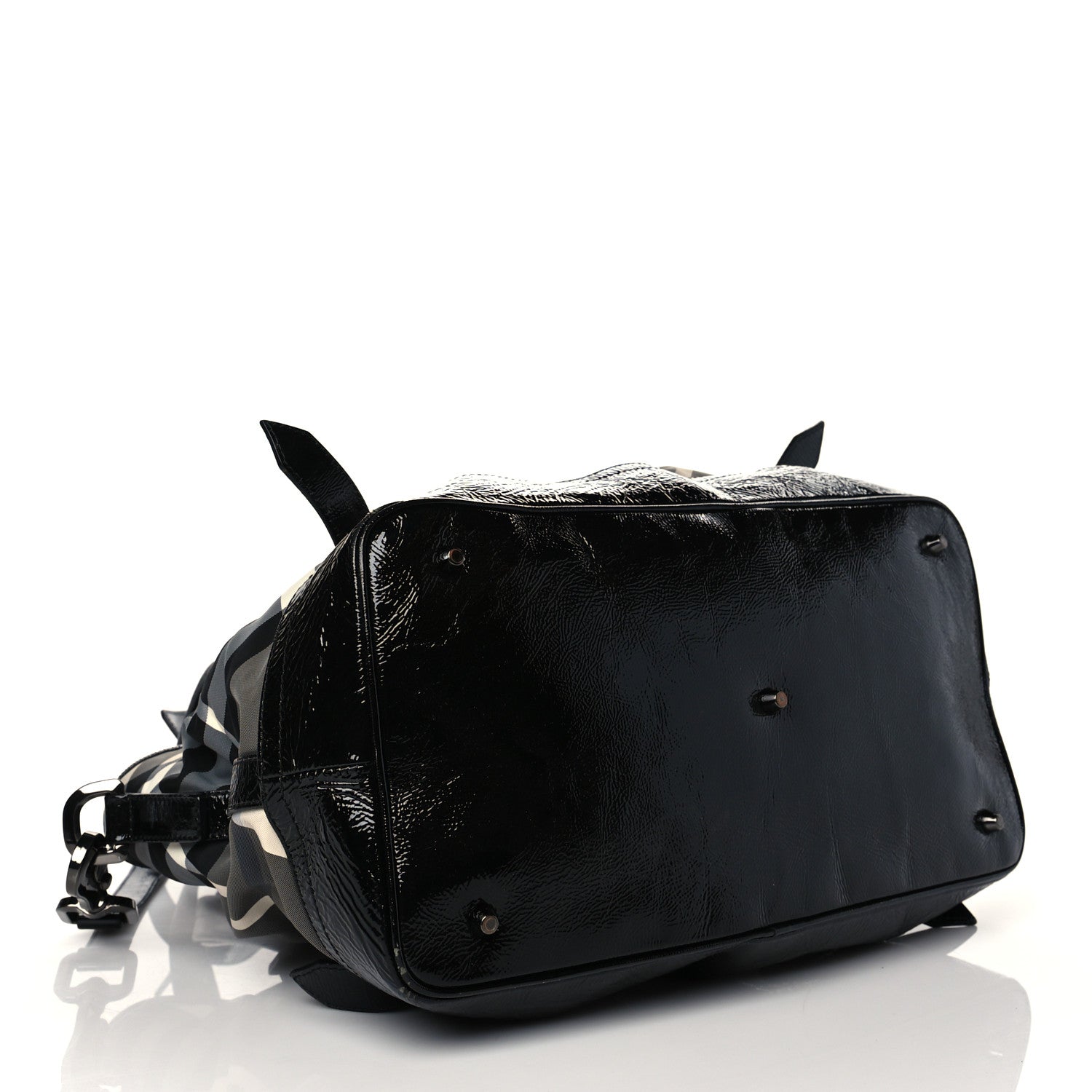 Burberry Nylon Beat Check Lowry Black 4 of 10