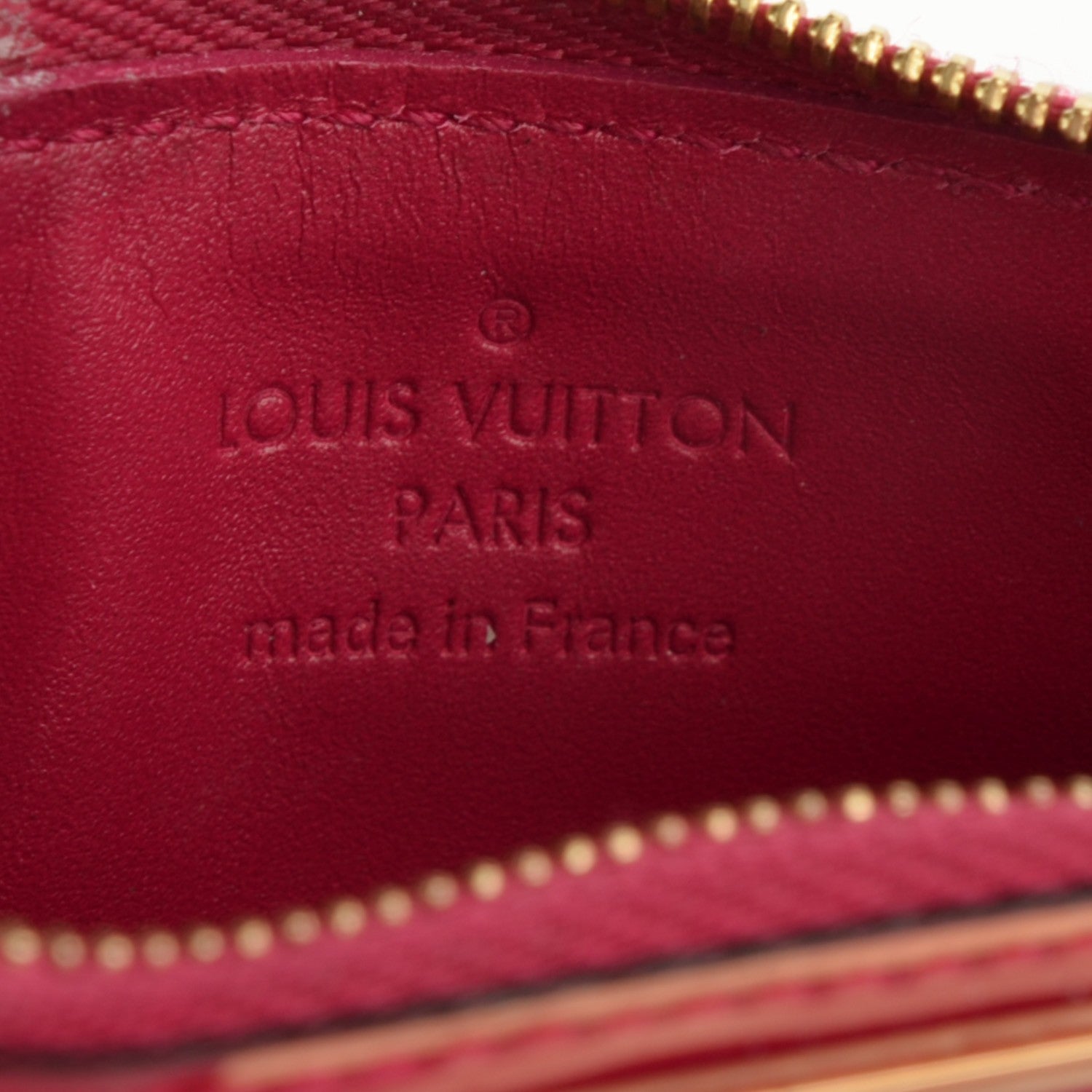 Louis Vuitton Vernis Key Pouch Rose Indien 6 of 7