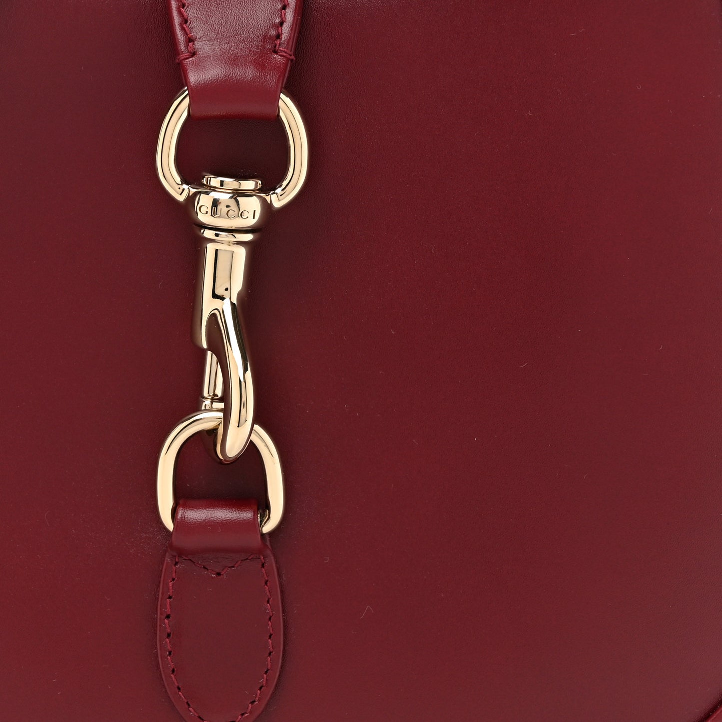 Ancora Calfskin Small Jackie Shoulder Bag Rosso