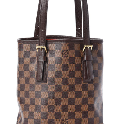 Louis Vuitton Damier Ebene Marais Bucket 23 7 of 9