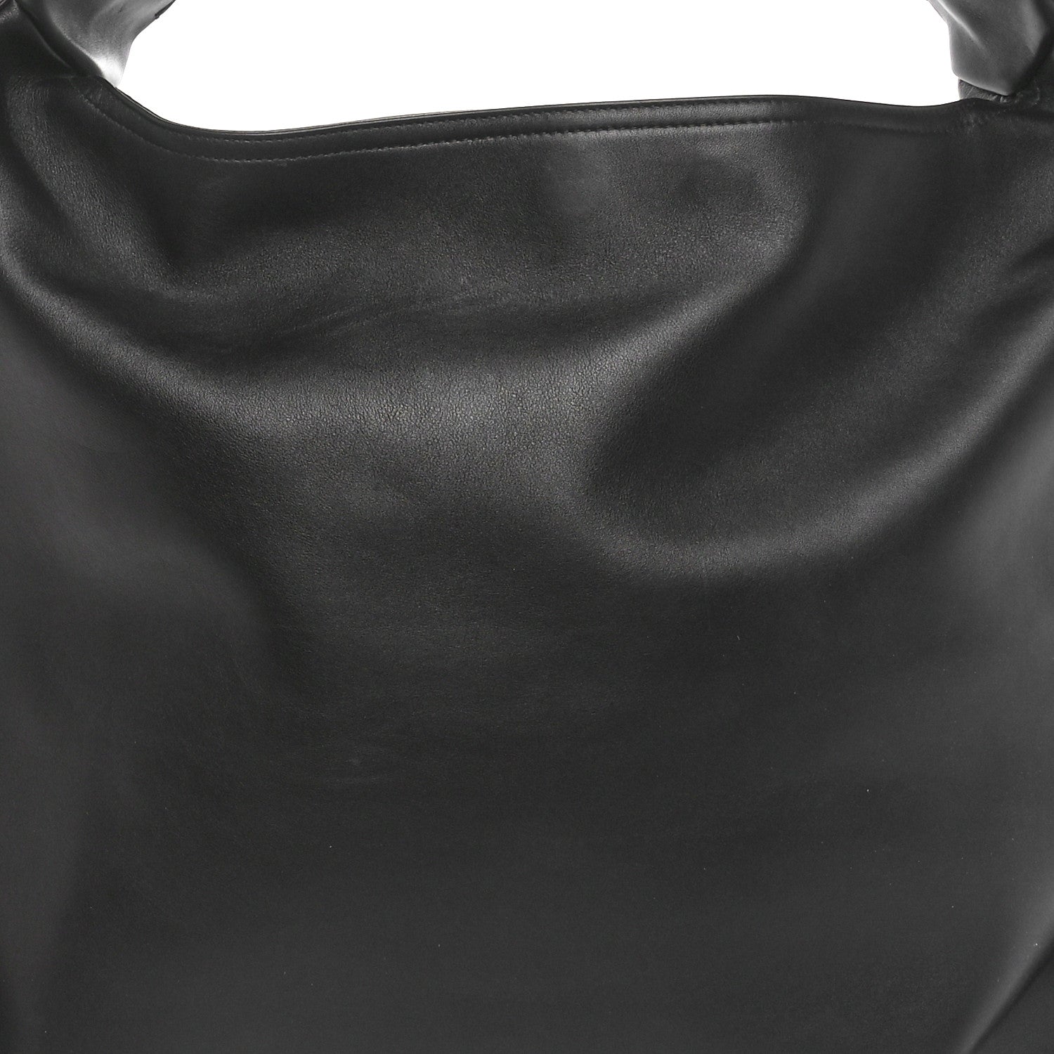 Bottega Veneta Silky Calfskin Large Hop Black 9 of 11