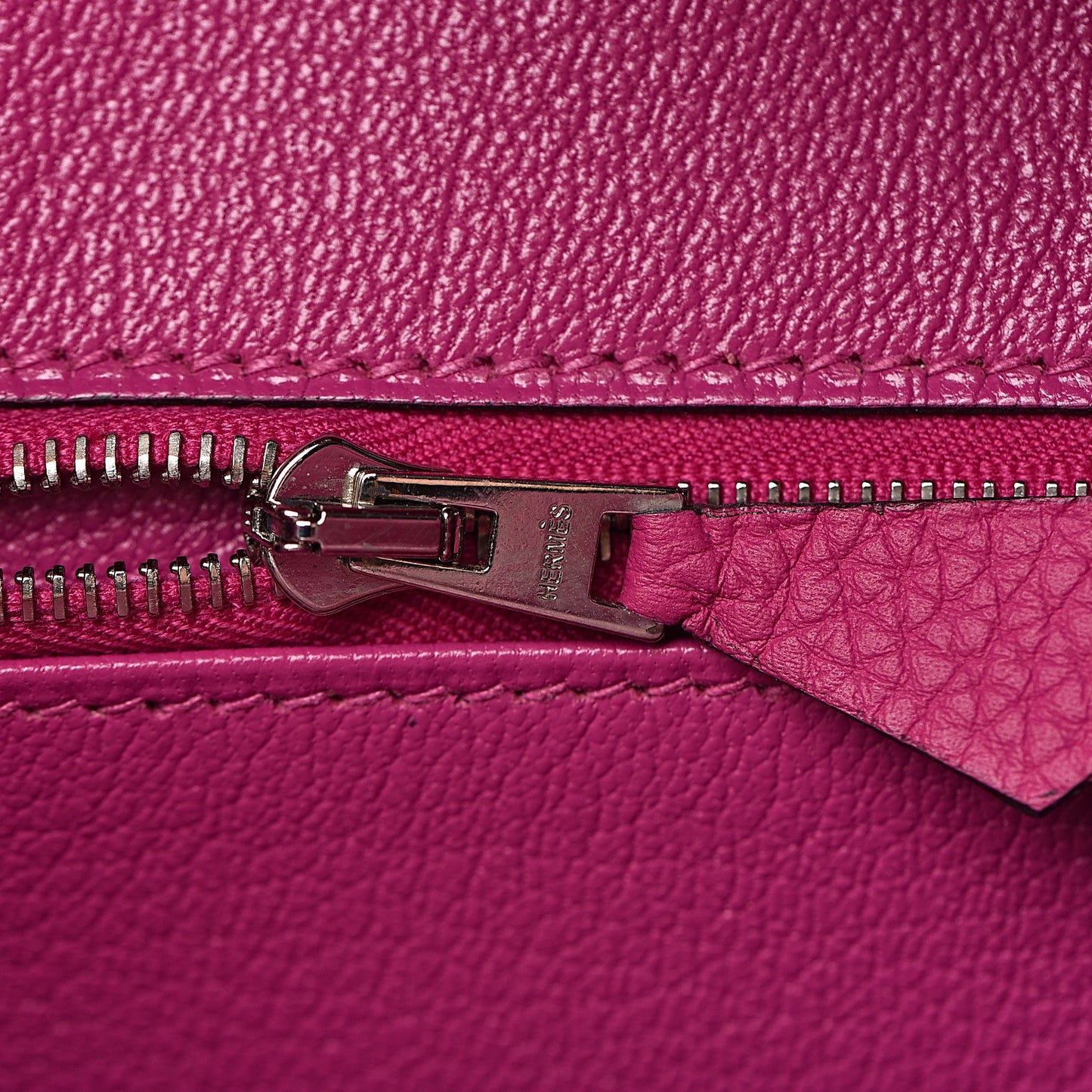 Togo Birkin 25 Rose Pourpre