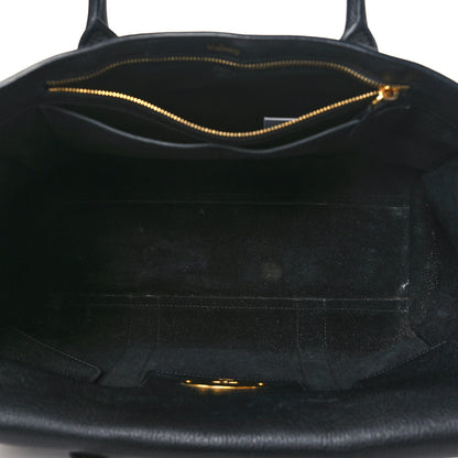 Mulberry Small Classic Grain Bayswater Black 5 of 9