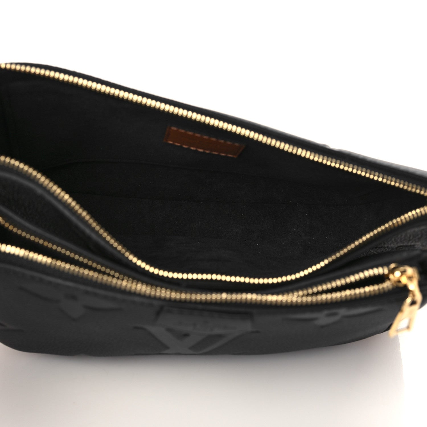 Louis Vuitton Empreinte Monogram Giant Wild At Heart Multi Pochette Accessories Black 6 of 7