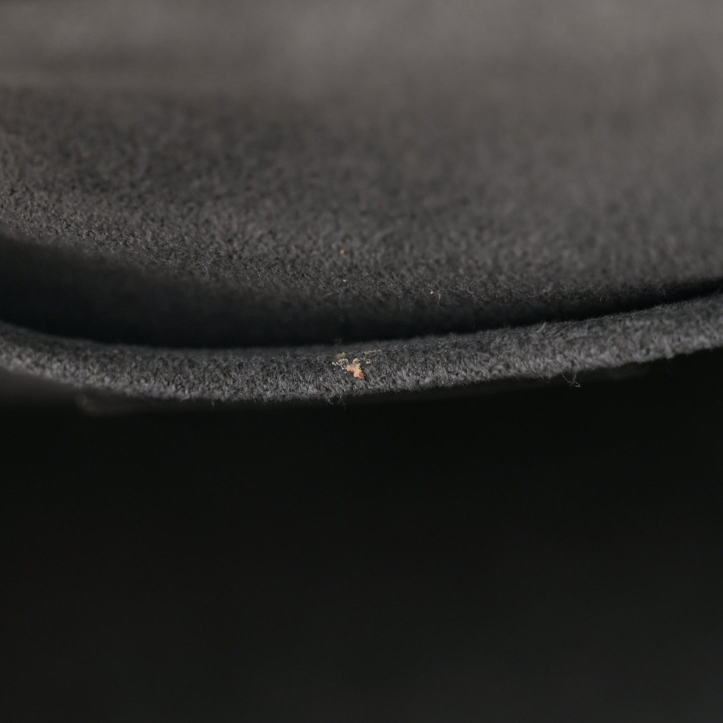 Calfskin Nanogram Embossed Clutch Black