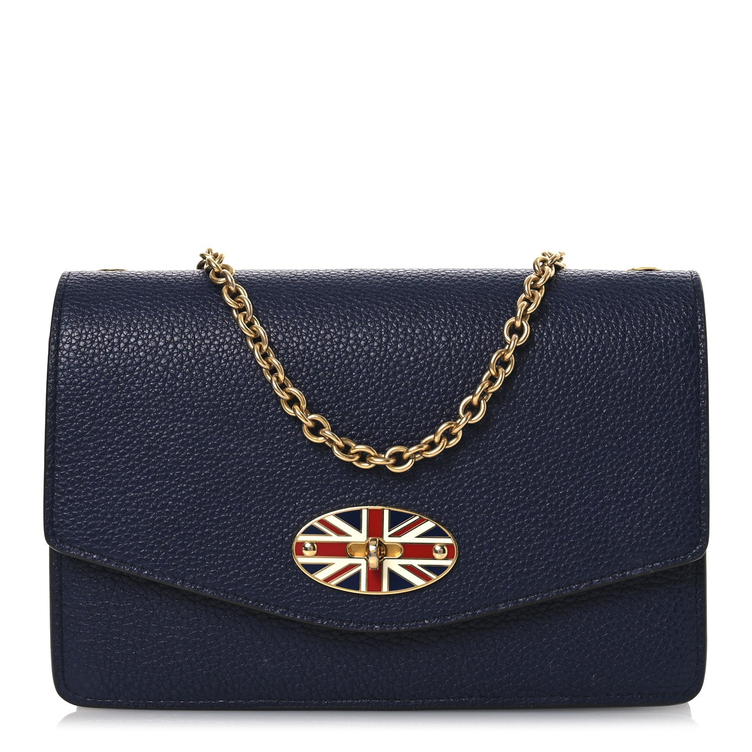 Mulberry Small Classic Grain Union Jack Small Darley Night Sky 1 of 12