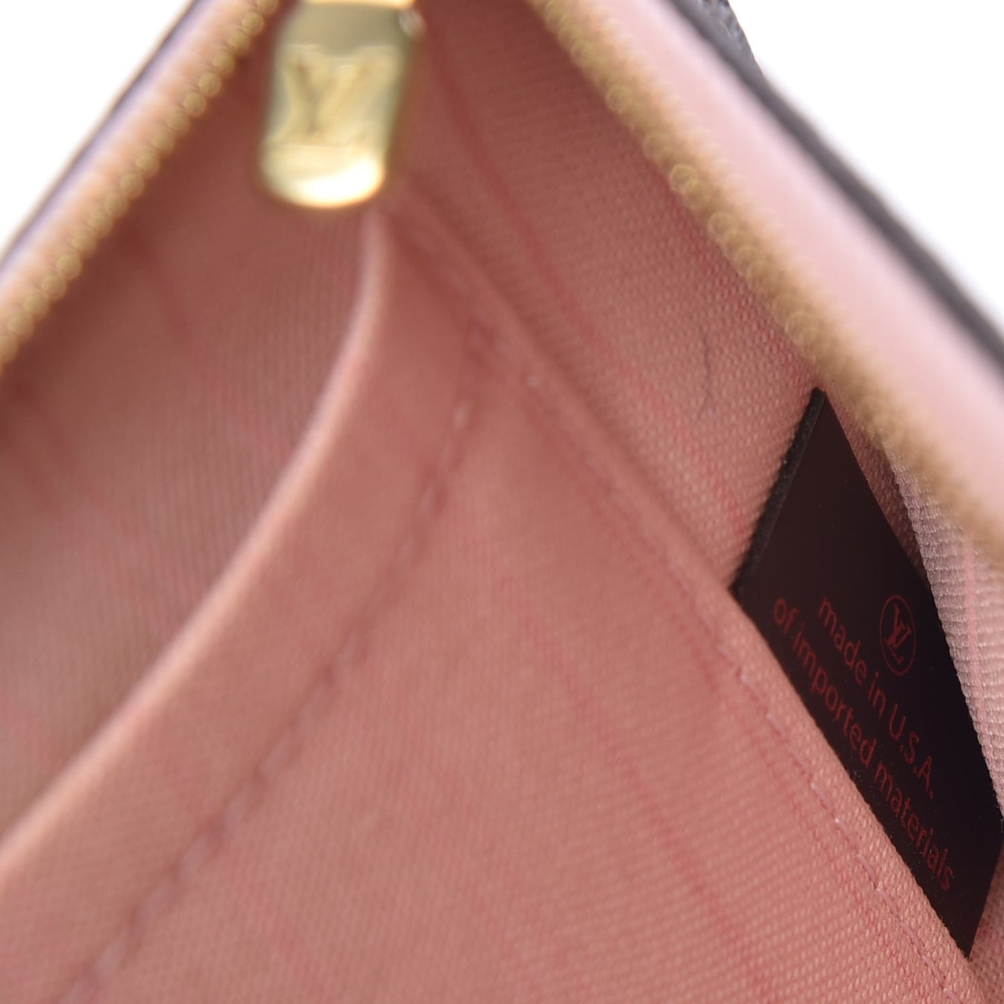 Damier Ebene Neverfull MM GM Pochette Rose Ballerine