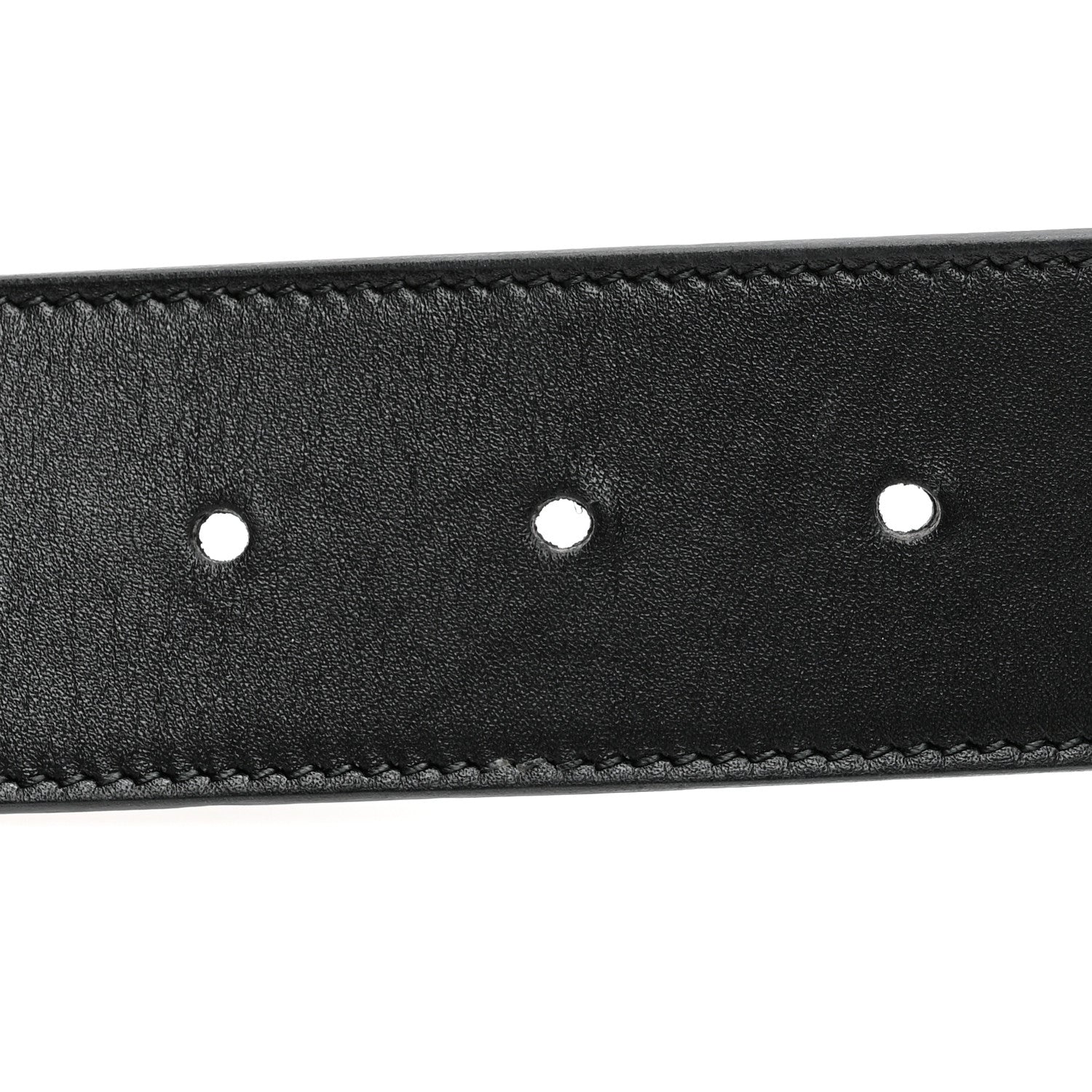 Gucci Calfskin Double G 40mm Belt 75 30 Black 4 of 5