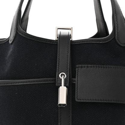 Hermes Toile Goeland Swift Cargo Picotin Lock 18 Black 8 of 13