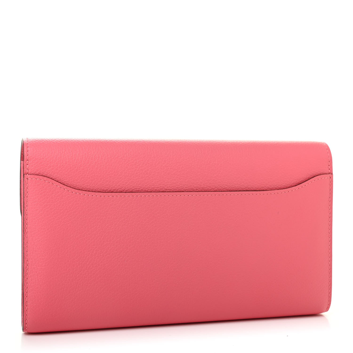 Hermes Evercolor Constance Long Wallet Rose Azalee 3 of 7