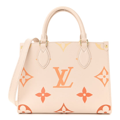 Louis Vuitton Empreinte Monogram Giant By The Pool Onthego PM Neutral Gradient 1 of 9