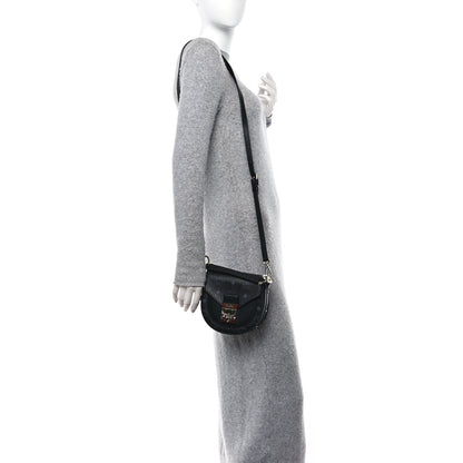 MCM Visetos Mini Patricia Crossbody Bag Black 2 of 15