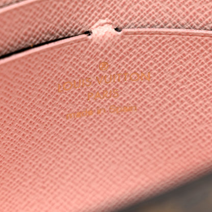 Louis Vuitton Monogram Jeanne Wallet Rose Ballerine 7 of 9