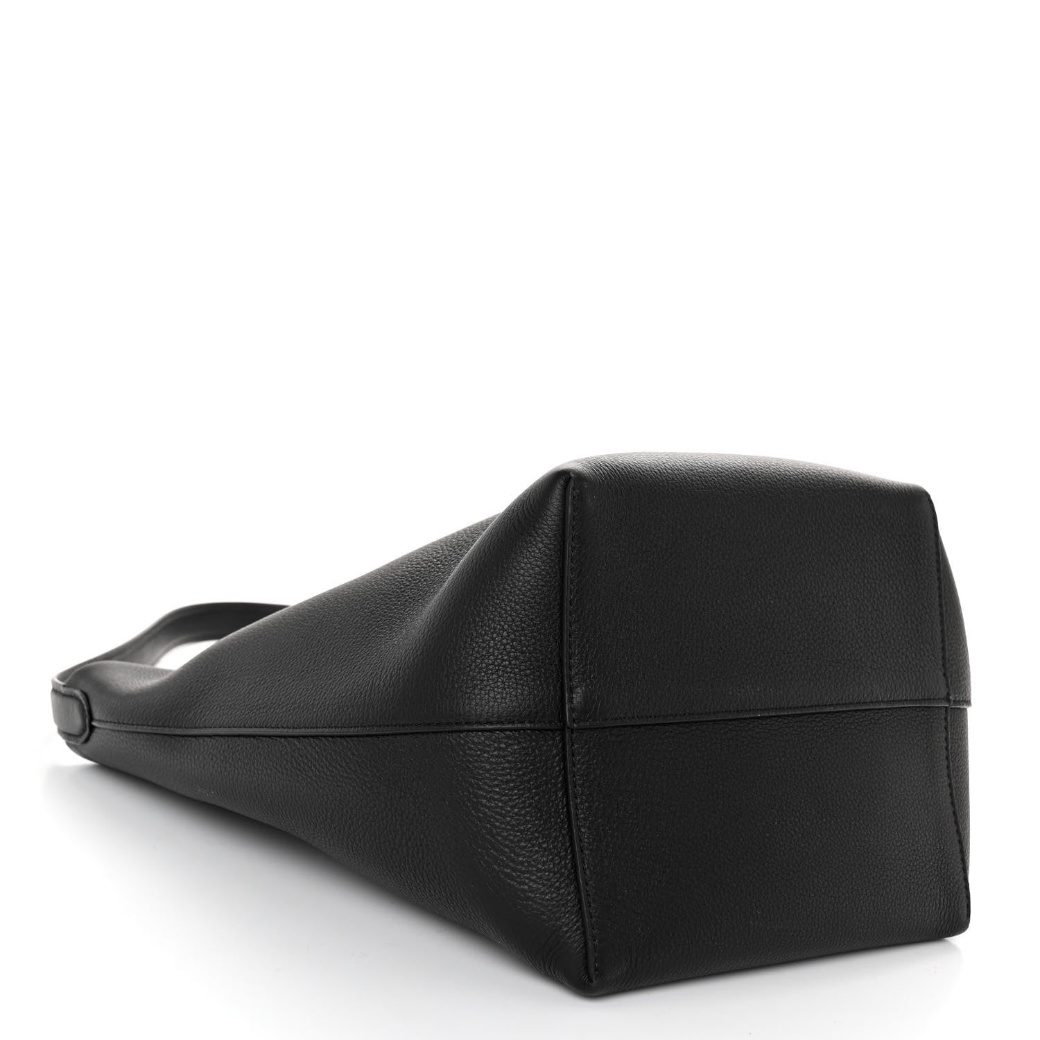The Row Grained Calfskin Medium N/S Park Tote Black 4 of 9