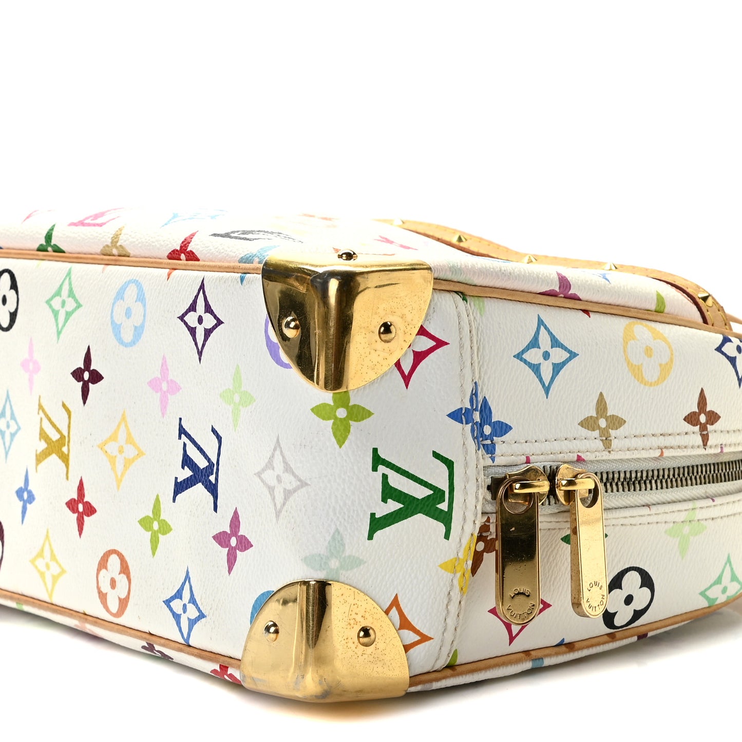 Monogram Multicolor Trouville White