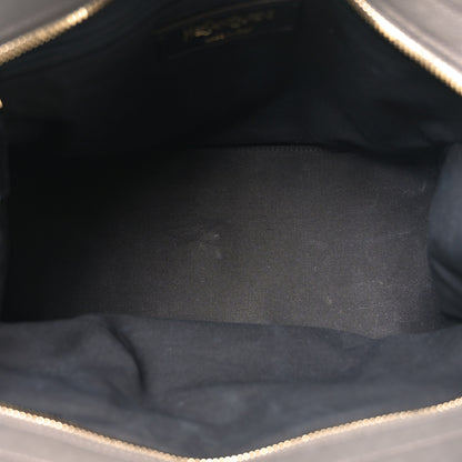 Saint Laurent Sheepskin Medium Cabas ChYc Grey 5 of 10