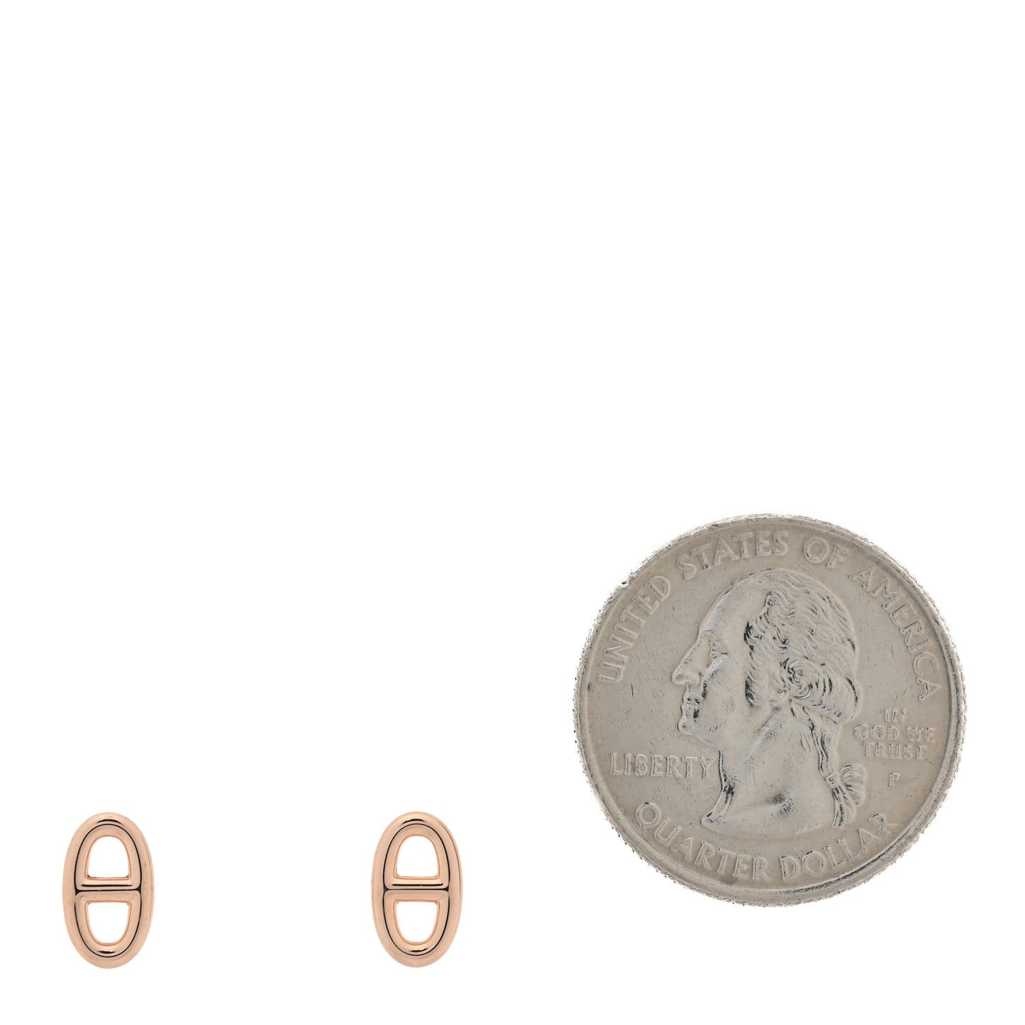 18K Rose Gold TPM Farandole Stud Earrings
