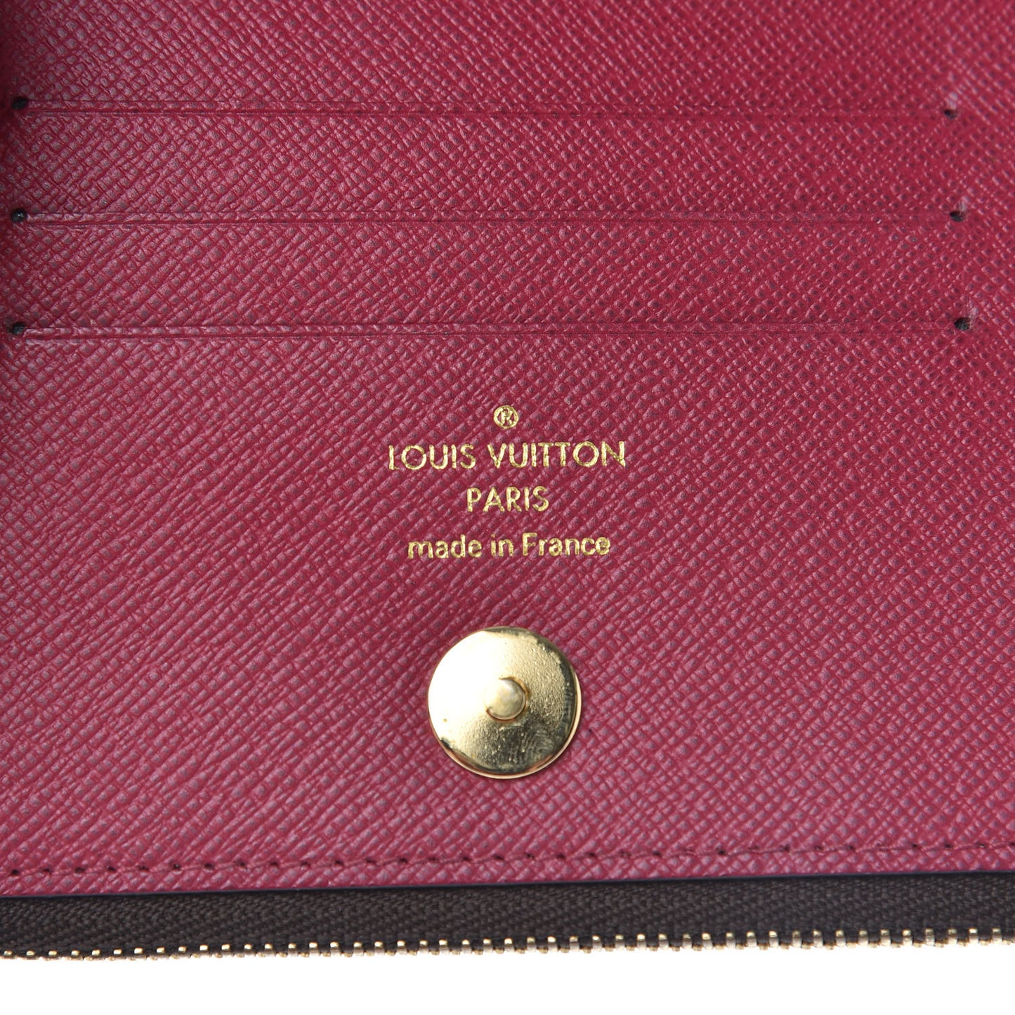 Monogram Adele Compact Wallet Fuchsia