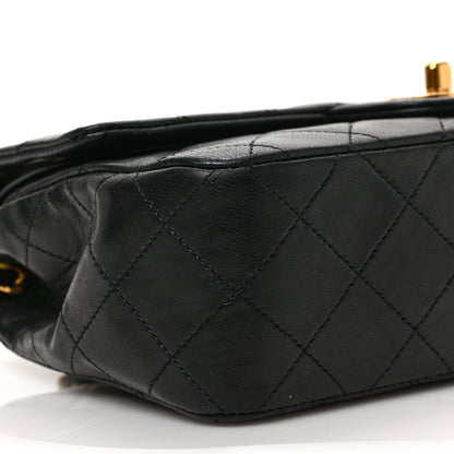 Chanel Lambskin Quilted Small Double Flap Black 9 of 10