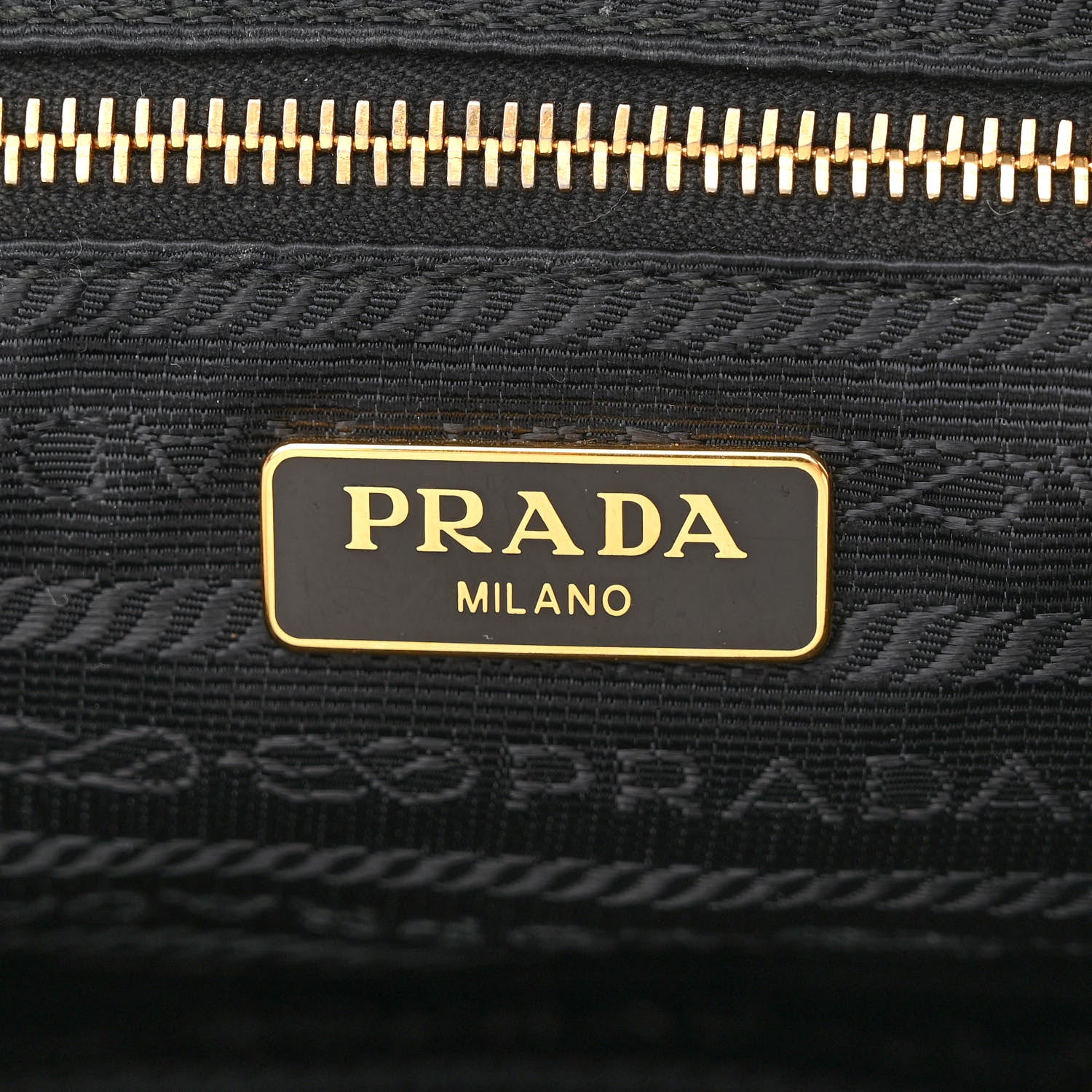 Prada Tessuto Nylon Saffiano Crossbody Bag Black 6 of 10