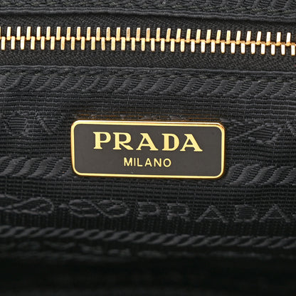 Prada Tessuto Nylon Saffiano Crossbody Bag Black 6 of 10