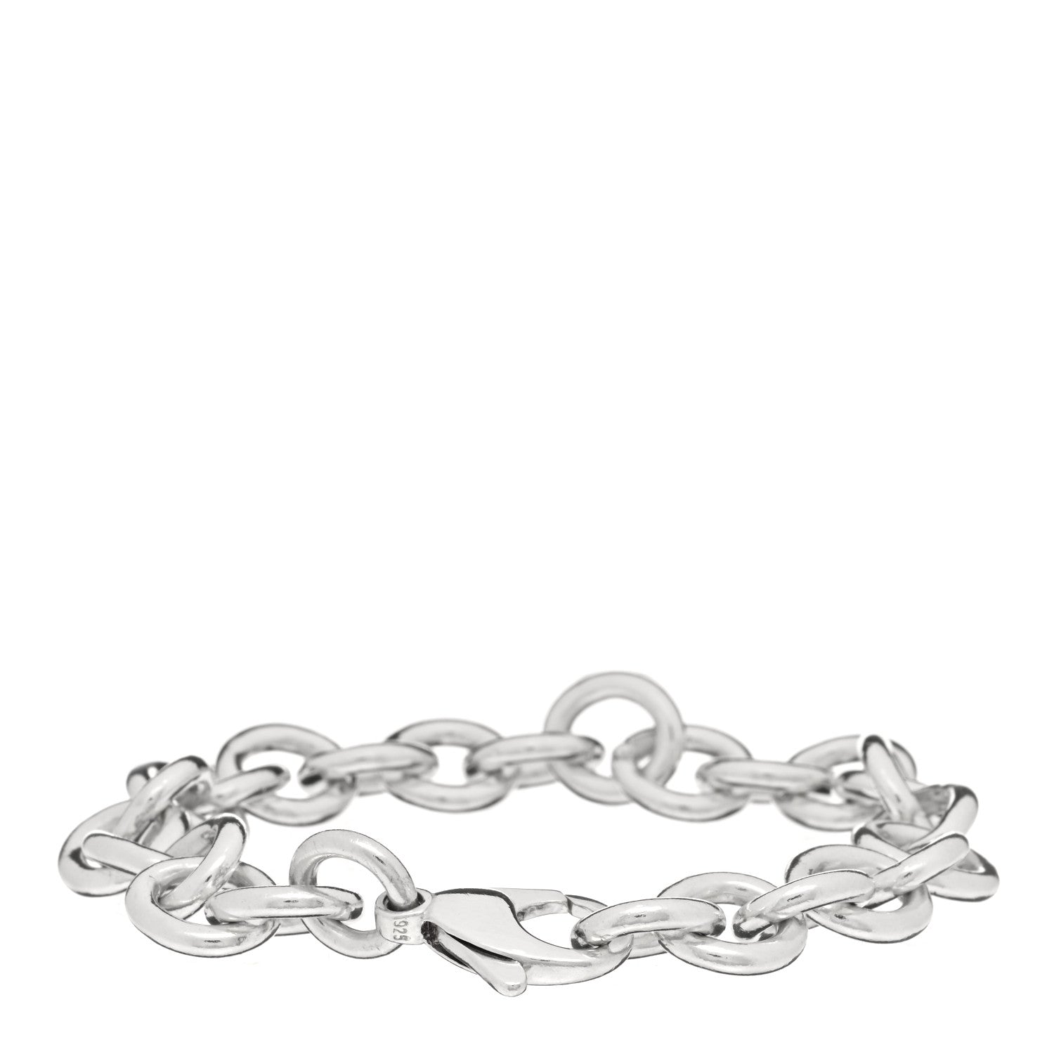 Tiffany Sterling Silver Oval Link Bracelet 2 of 3