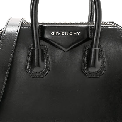 Givenchy Shiny Lord Calfskin Mini Antigona Black 8 of 10