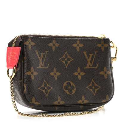 Louis Vuitton Monogram 2021 Christmas Animation London Mini Pochette Accessories Red 2 of 6