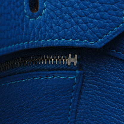 Hermes Taurillon Clemence Birkin 35 Mykonos 23 of 27