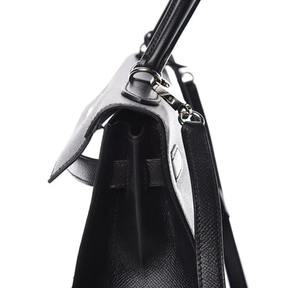 Hermes Epsom Kelly Sellier 32 Black 22 of 47