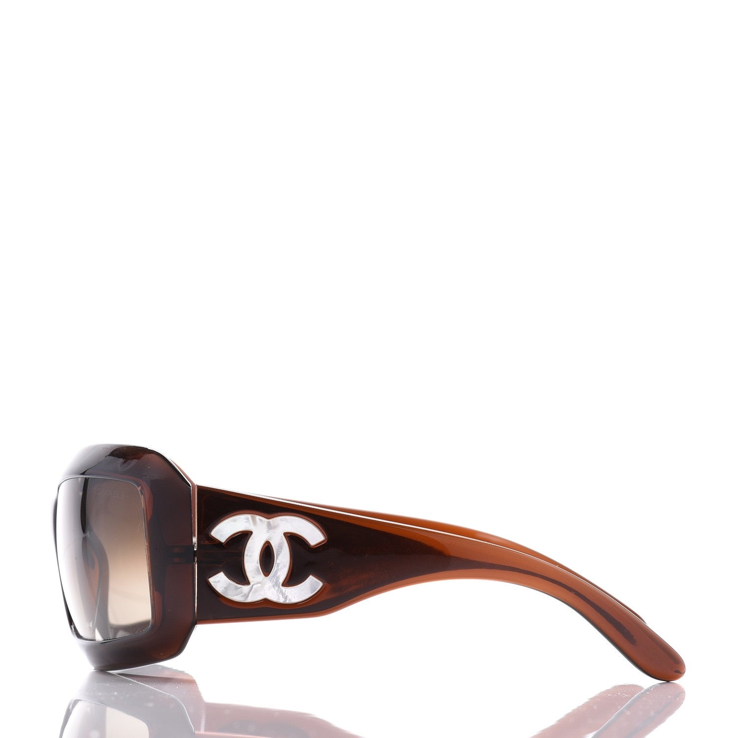 Chanel Mother of Pearl Sunglasses 5076-H Brown 3 of 8