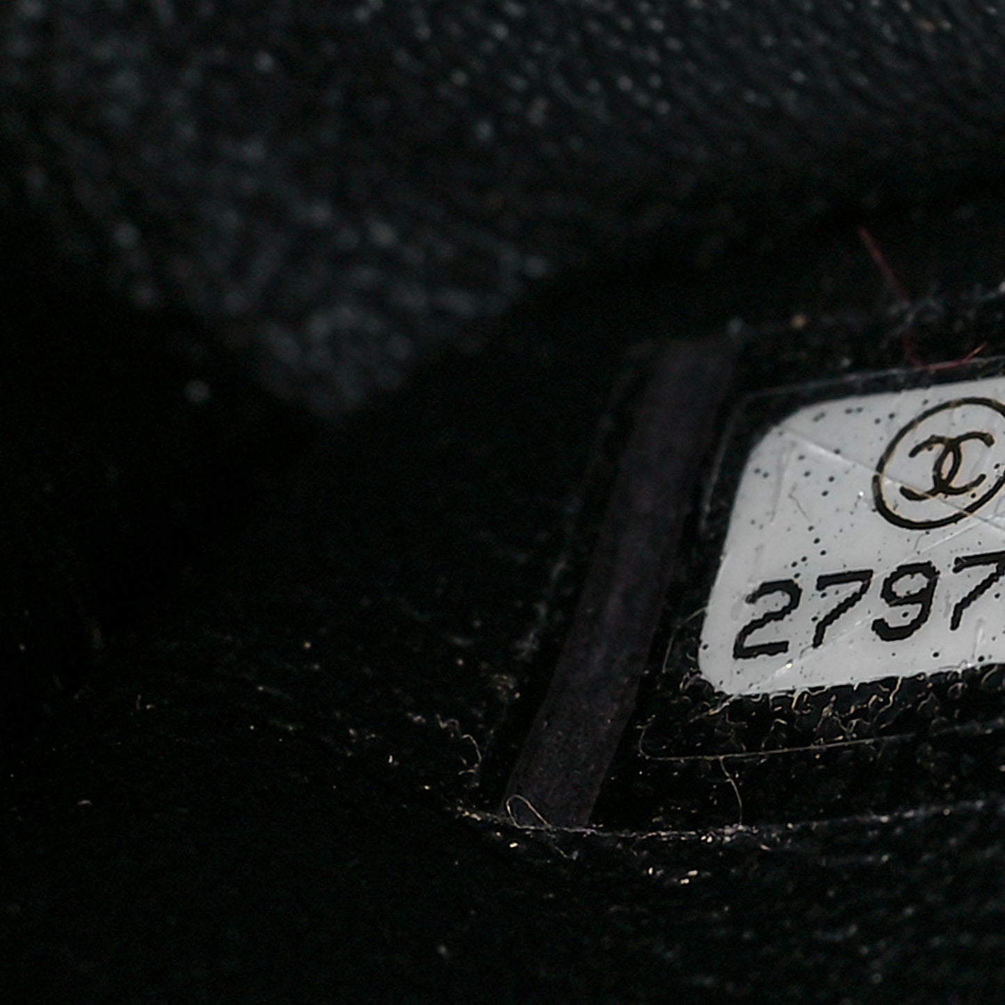 Lambskin Quilted Egyptian Amulet Mini Rectangular Flap Black