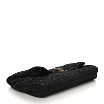 Louis Vuitton Jacquard Quilted Monogram Altair Clutch Black Black 4 of 8