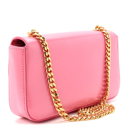 Celine Shiny Calfskin Triomphe Chain Shoulder Bag Flamingo 3 of 10
