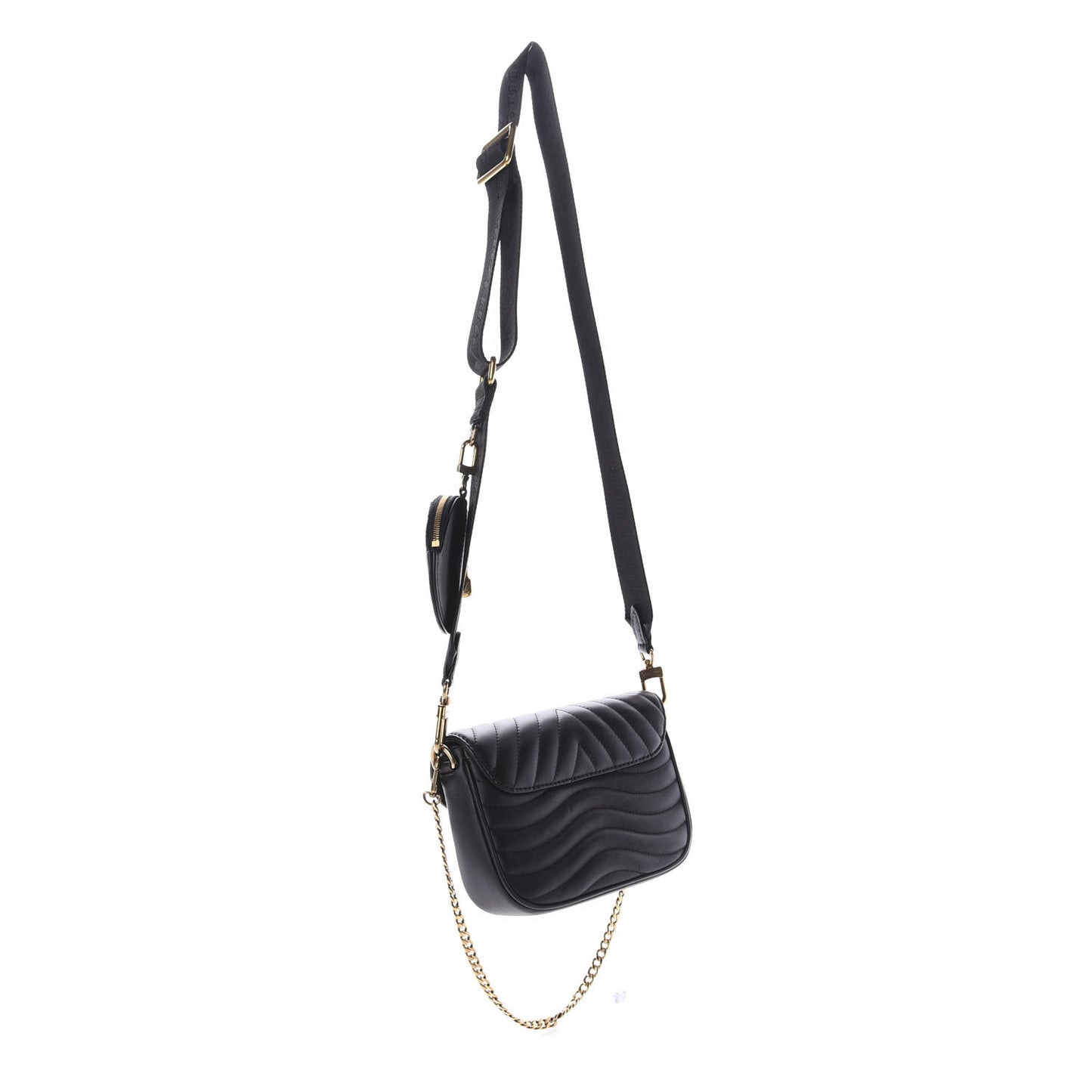 Calfskin New Wave Multi Pochette Black