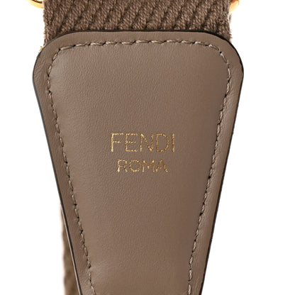 Fendi Chenille Vitello King FF Adjustable Strap You Tortora Nuvola 4 of 7