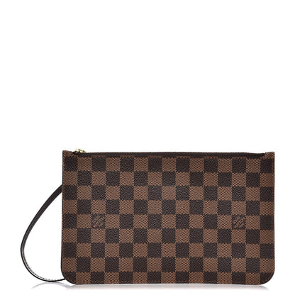 Louis Vuitton Damier Ebene Neverfull MM GM Pochette 1 of 8