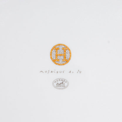 Hermes Porcelain Mosaique au 24 Square Plate Gift Box 2 of 11