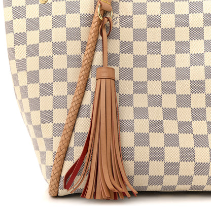 Louis Vuitton Damier Azur Propriano Rose Ballerine 12 of 16
