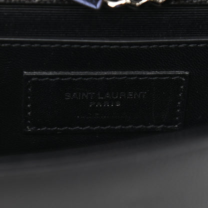 Saint Laurent Grain De Poudre Small Monogram Kate Satchel Black 7 of 9