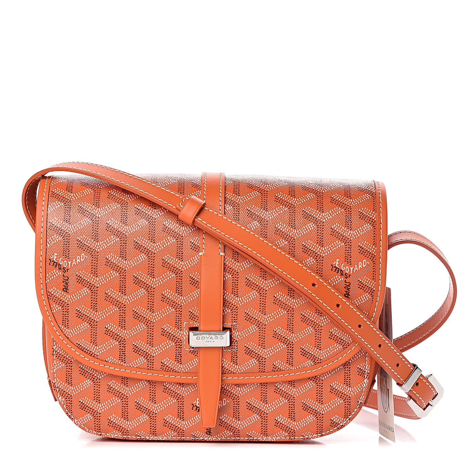 Goyard Goyardine Belvedere II PM Messenger Bag Orange 1 of 11