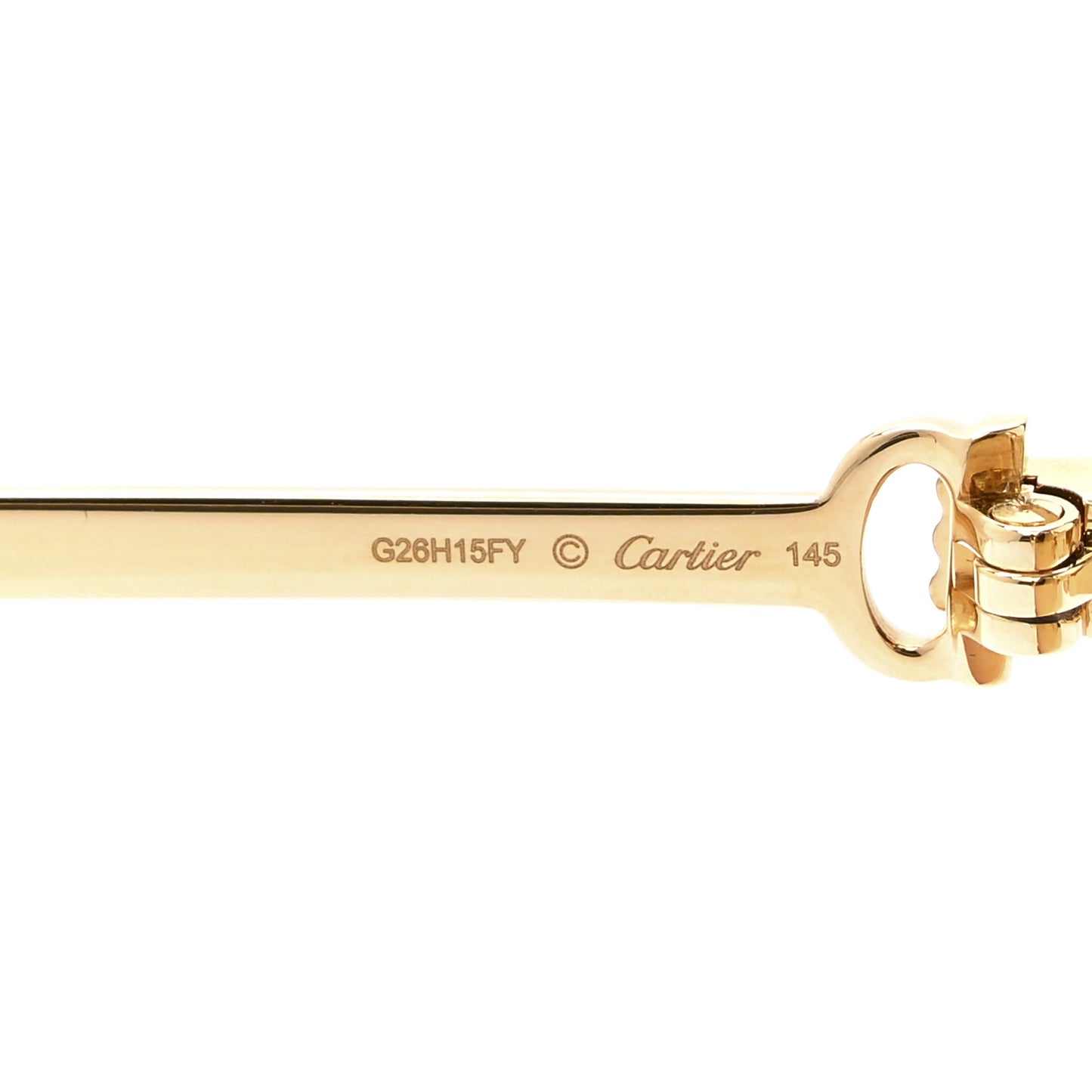Metal Premiere De Cartier Sunglasses CT0270S Gold Orange