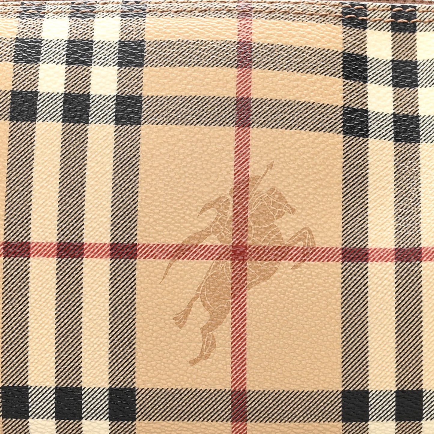 Haymarket Check Barrel Bag Brown