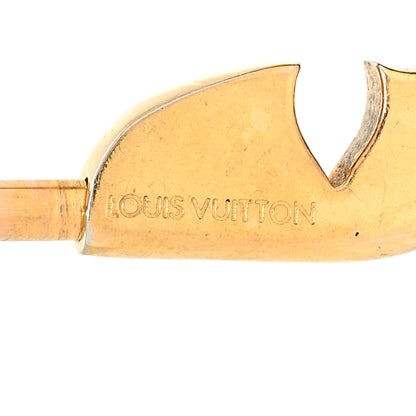 Louis Vuitton Couture Safety Pin Key Holder Gold 3 of 3