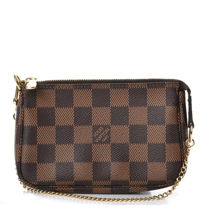 Louis Vuitton Damier Ebene Mini Pochette Accessories 1 of 8