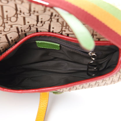 Christian Dior Monogram Rasta Saddle Bag Beige 4 of 10