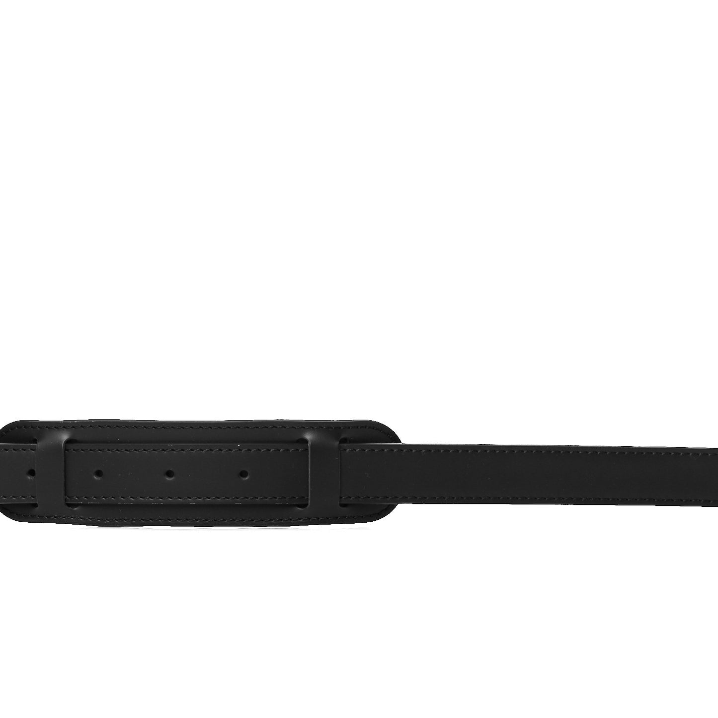 Calfskin Adjustable Keepall Bandouliere Shoulder Strap Black