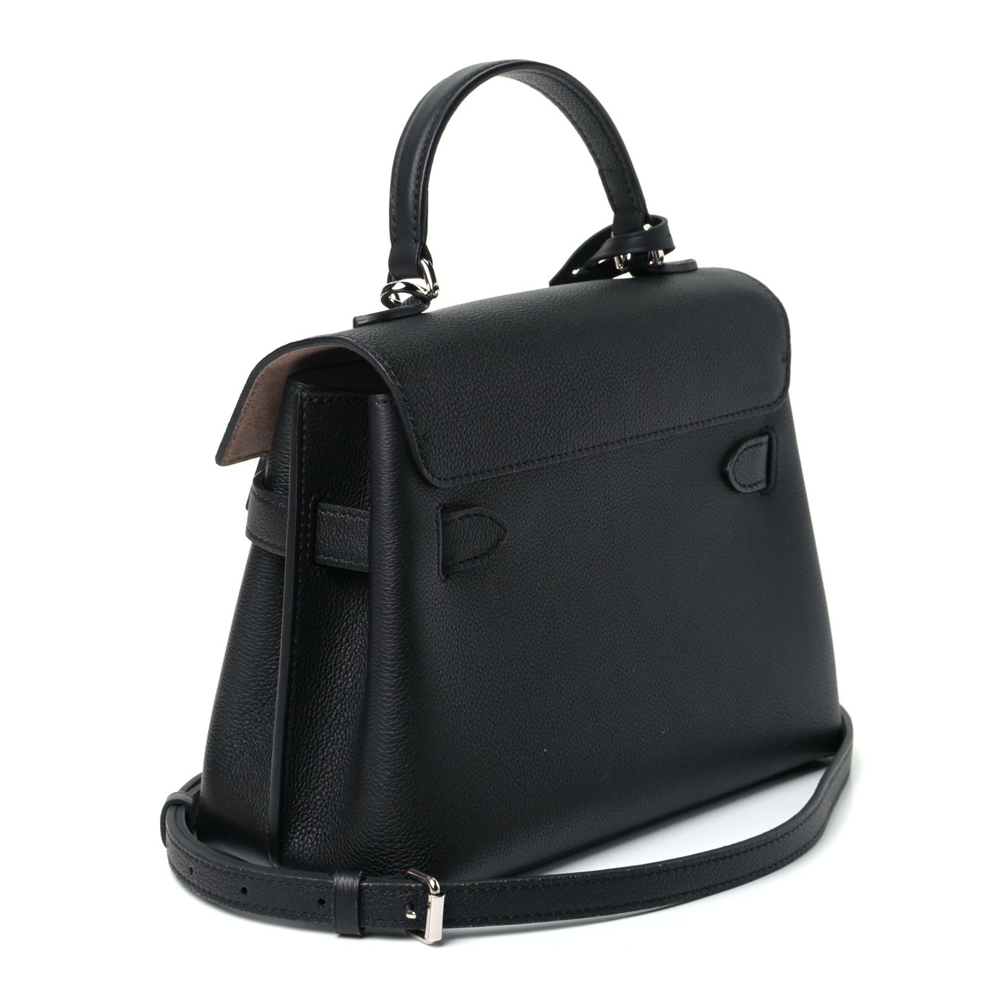 Calfskin Lockme Ever BB Black