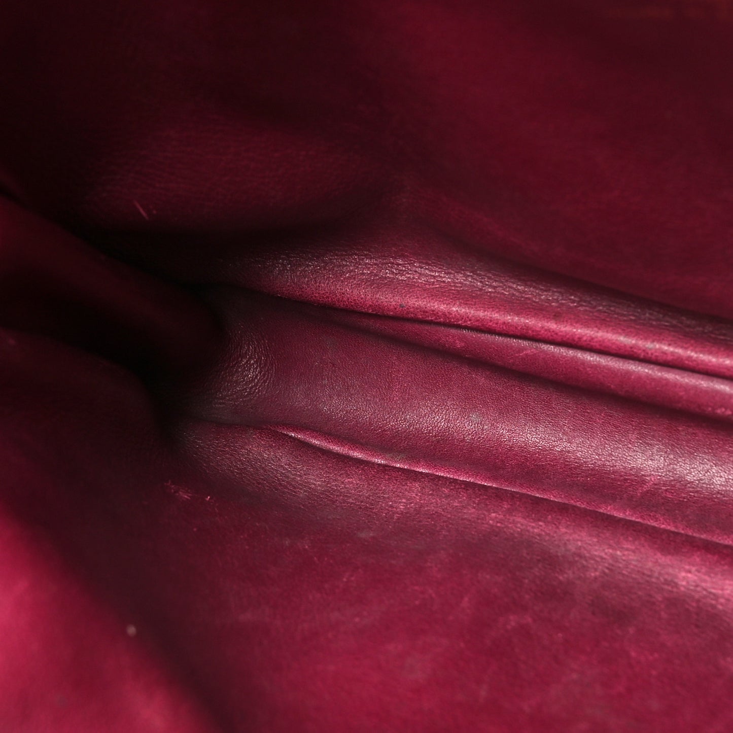 Monogram Charms Pochette Accessories Bag Fuchsia