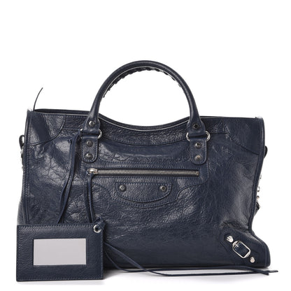 Balenciaga Agneau Classic Hardware City Bleu Obscur 1 of 8